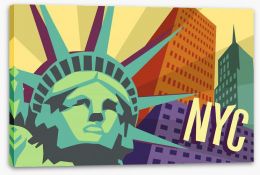 New York Stretched Canvas 44661807