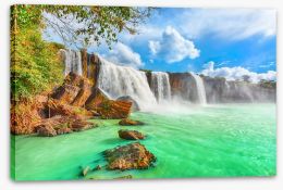 Waterfalls Stretched Canvas 44671332