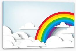 Rainbows Stretched Canvas 44739229