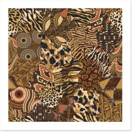 African Art Print 447872590