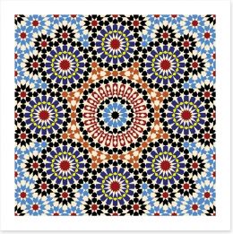 Khemisset mosaic Art Print 44787668