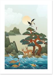 Japanese Art Art Print 448813406
