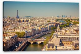 The city of Paris Stretched Canvas 44929117