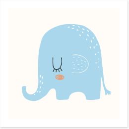 Elephants Art Print 449657631
