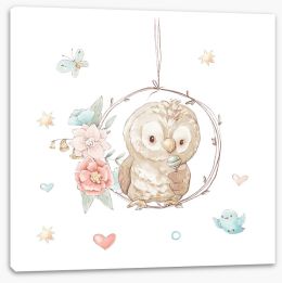Owls Stretched Canvas 449804909