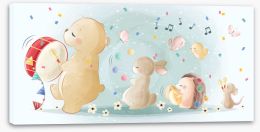 Animal Friends Stretched Canvas 450514019