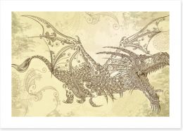 Dragons Art Print 45257307