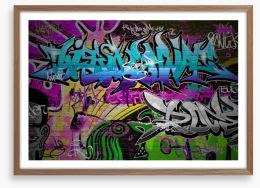 Graffiti culture Framed Art Print 45283399