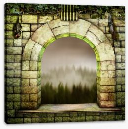 Gothic Stretched Canvas 45358321