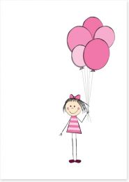 Balloons Art Print 45506206