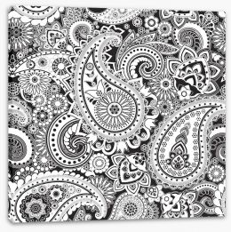 Paisley Stretched Canvas 45788775