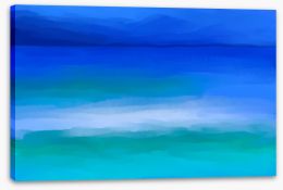 Beach House Stretched Canvas 459345137