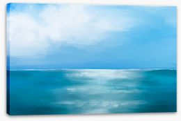 Beach House Stretched Canvas 459351237