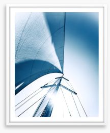 Wind in my sails Framed Art Print 46306712