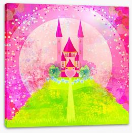 Fairy Castles Stretched Canvas 46315352