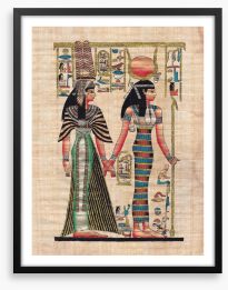 Egyptian Art Framed Art Print 46316959