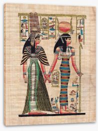 Egyptian Art Stretched Canvas 46316959