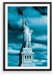 The Statue of Liberty Framed Art Print 46335677