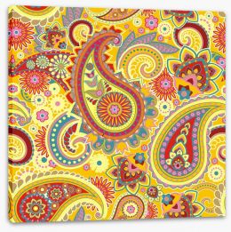 Paisley Stretched Canvas 46456875