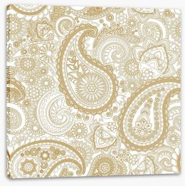 Paisley Stretched Canvas 46457559