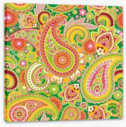 Paisley Stretched Canvas 46457568