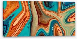 Abstract Stretched Canvas 467855306