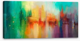 Abstract Stretched Canvas 468581909