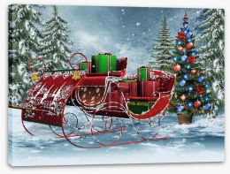 Christmas Stretched Canvas 46874450