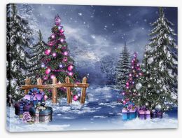 Christmas Stretched Canvas 46875052
