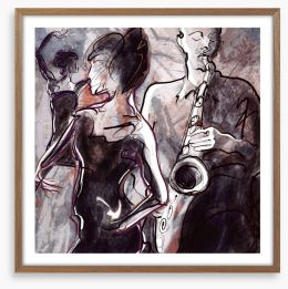 All that jazz Framed Art Print 46957513