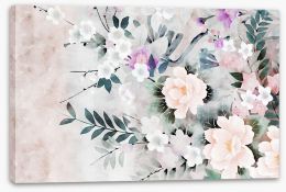 Floral Stretched Canvas 470230142