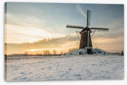 The windmill Stretched Canvas 47037512
