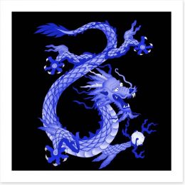 Dragons Art Print 47230661