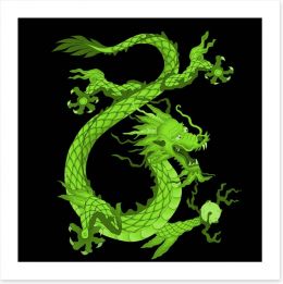 Dragons Art Print 47230723