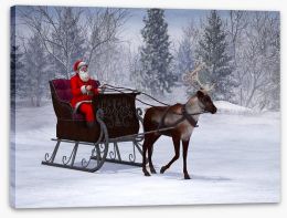 Christmas Stretched Canvas 47246871