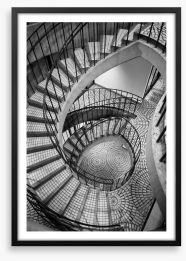 Stairway to Embarcadero Framed Art Print 47259466