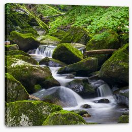 Waterfalls Stretched Canvas 472706104