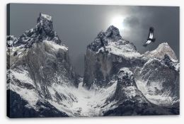 Mountains Stretched Canvas 472770263