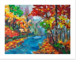 Autumn Art Print 474489549