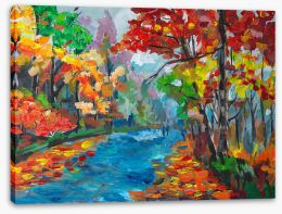Autumn Stretched Canvas 474489549