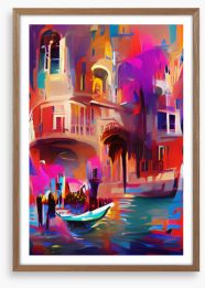 Venetian dream Framed Art Print 475127181