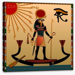 Egyptian Art Stretched Canvas 47776856