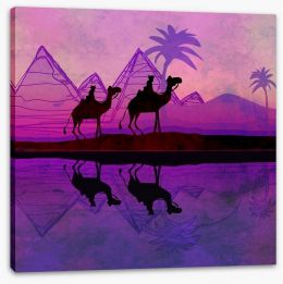 Egyptian Art Stretched Canvas 48033156
