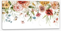Floral Stretched Canvas 481484867