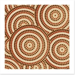 Aboriginal Art Art Print 48208193
