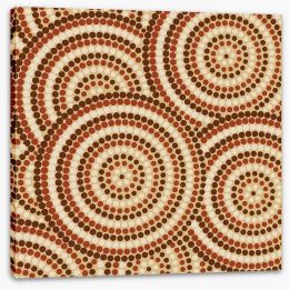 Aboriginal Art Stretched Canvas 48208193