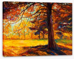 Under the Autumn tree Stretched Canvas 48240215