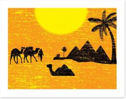 Egyptian Art Art Print 48472525