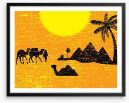 Egyptian Art Framed Art Print 48472525