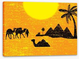Egyptian Art Stretched Canvas 48472525